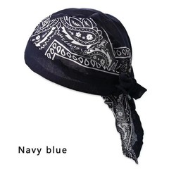 Elastic Motorcycle Wrap Biker Du Bandana Paisley Doo Rag Head Skull Cap Durag