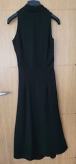 Women’s Sleeveless Crossover Mini Dress – Waist 27 Inches , 100% Polyester