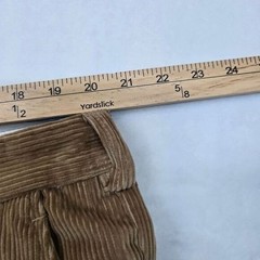 Orvis Corduroy Pants Mens 42×37 Unfinished Hem Tan Brown Chino NEW