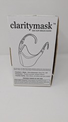 Claritymask Face Shield Polycarbonate Plastic Mask Clear USA MADE