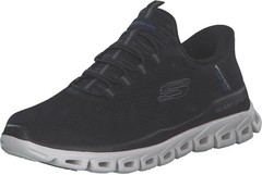 Skechers Men’s Glide-Step Noxus Hands Free Slip-in Shoes – Black – 14 EE – Wide