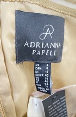 Adrianna Papell Off-Shoulder Organza Gown Size 8 New With Tags (Technically)