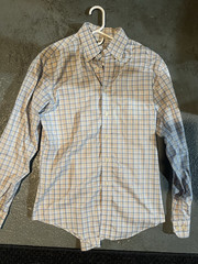 Brooks Brothers Men’s L Regular Plaid Long Sleeve Collared Button-Up Shirt