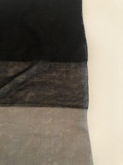 Vintage 41 Inches Seamless Stockings With Bare Heel And Reinforced Toe