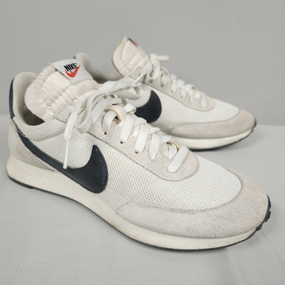 Nike Air Tailwind 79 Shoes Men Size 9 White Phantom Black Suede Leather Mesh