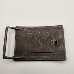Vintage Henry Ford Detroit Model T Brass Automobiles Belt Buckle 3×2.25 inches