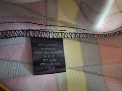 Signature London Style Striped Sleeveless Dress Size 6 Geometric Bodycon
