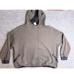 Nike Tech Pack Therma-FIT ADV Hoodie XL Olive Grey Waffle Knit Pullover Mens