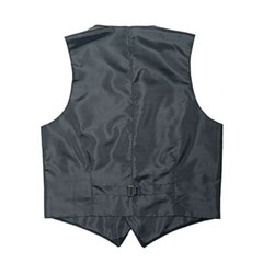 Men’s Charcoal Grey Vest Men’s 100% Wool Wedding Vest from 34 to 54″ Chest Sizes