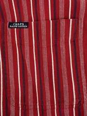 Chaps Ralph Lauren Easy Care Button Up Shirt Mens Size L Red Plaid