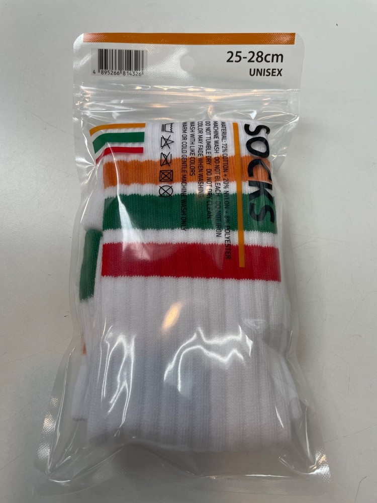 7-11 Seven Eleven Socks Hong Kong Exclusive Limited Unisex Fit Foot Size 9-11
