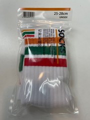 7-11 Seven Eleven Socks Hong Kong Exclusive Limited Unisex Fit Foot Size 9-11