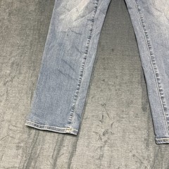 Universal Thread Jeans Womens 2/26 Blue Denim High Rise Slim Fit Straight Leg