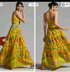 XS Farm Rio Summer Garden Maxidress
