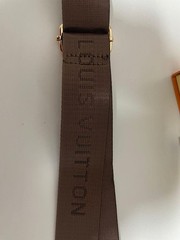 Louis Vuitton Shoulder Strap Adjustable Crossbody Shoulder Replacement Brown lv