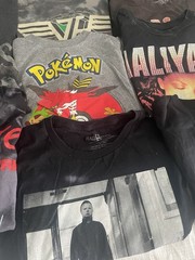 Random Lot of Graphic T Shirts 40+ Mixed All Sizes Pre-Owned , Aaliyah ,etc.