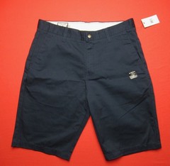 Volcom Vmonty Chino 10″ Shorts NWT $45 Dark Navy Blue Mens 31 FREE SHIP