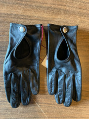 Dents Oulton Women’s Touchscreen Leather Driving Gloves BLACK. New w/Tags Size 7
