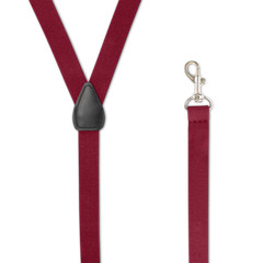 Men’s Suspenders, Metal Snap-Ons, Belt Loops, Y Style, Many Colors, USA-made