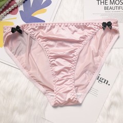 6PCS/LOT Ladies Womens Sexy Panties Satin Underwear Brief French Lingerie Bikini