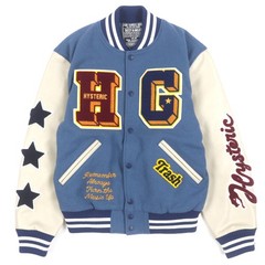 Excellent HYSTERIC GLAMOUR Stajan Blue gray wool mens M 02243AB10