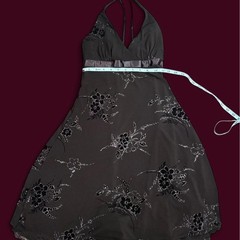 City-studios Women’s Brown and Grey Dress
