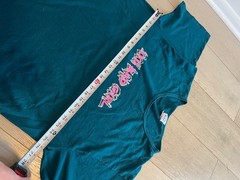 college ware usa womens teal 90s graphic 100 percent bad girl t shirt top 22w