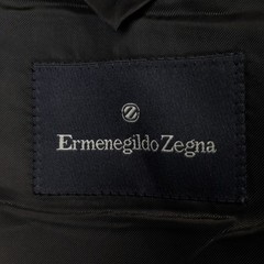 Ermengildo Zegna Sport Coat Mens 44R (EU 54R) Wool Windowpane Three Button Vtg