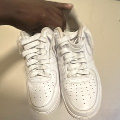 Nike Air Force 1 Low Top Men’s White Lace-Up Solid Athletic Sneakers