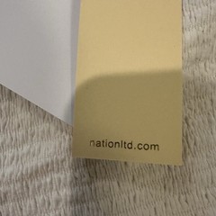 NATION LTD Alicia Smocked Ruffle Top – Optic White NWT Size Medium Retail 110