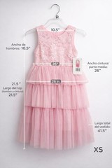 Rare Editions Girls Sleeveless Special Occasion Dress Size XS 4/5