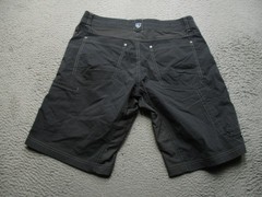 Kuhl Cargo Shorts Mens 34 Gray Cotton Nylon Stretch 11 Inseam Outdoor Hiking