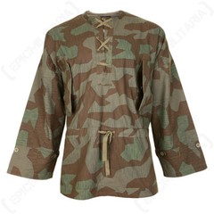 WW2 German Splinter Camo Smock – Army Reproduction Cotton Splittertarnmuster