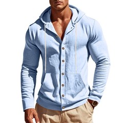 Spring Autumn Loose American Style Men’s Casual Shirt