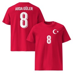 Turkey National Soccer Team Arda Guler T-Shirt Turkiye Milli Takim Forma tarzi