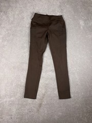 Carhartt Women Green Solid Force Fitted Lightweight Utility Legging Pants Xs
