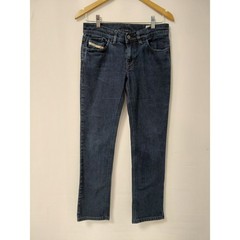 Diesel LIV Industry Dark Wash Jeans Mid (10-12 in) Regular Denim Women Size 28