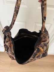Baggu Photo Forest Shoulder Bag Camo Rare still crunchy EUC