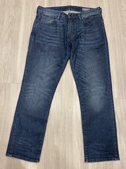 Bonobos Slim Fit Jean 33×30 (Fits 33×30) Stretch Dark Wash Blue Denim Egypt Made