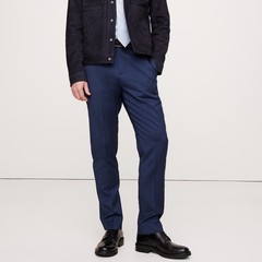 Banana Republic Italian Nailhead Wool Dress Pants – Size 30R – Blue Slim Trouser