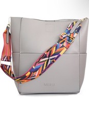 MERSI Demi Bucket Purse (Grey)