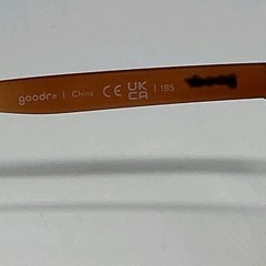 Goodr Sunglasses Three Part Tees – Brown Gradient Frame – Used Running Shades