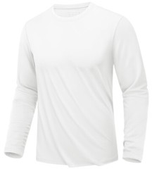 UPF80+ Men’s Fishing Shirts Skin Protection Quick Dry Casual Long Sleeve Tops US
