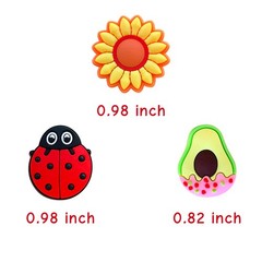 Chionwen 30,50,100Pcs Random Shoe Charms for Clog Decoration, Cute Cartoon Ch…