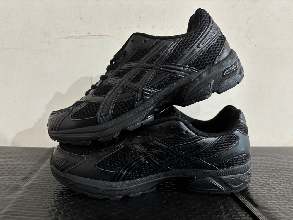 ASICS GEL-1130 Black Men’s Shoes US 10 No Import Fees Fast Shipping No Box