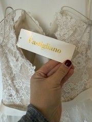 Tulisa by Caroline Castigliano Chantilly Lace Wedding Gown New Classic