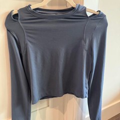 Blue long sleeve shirt