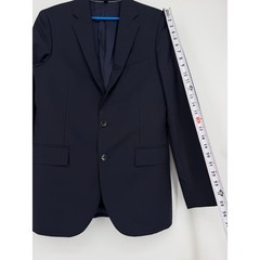 J.Crew Ludlow Slim Fit Suit Jacket Navy Loro Piana Super 120s Wool 38R 28130