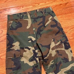 Rothco BDU Woodland Camo Cargo Pants Mens Small Regular Tactical Military