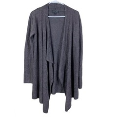 Barefoot Dreams CozyChic Lite Island Wrap Cardigan Coco Brown S/M Cozycore